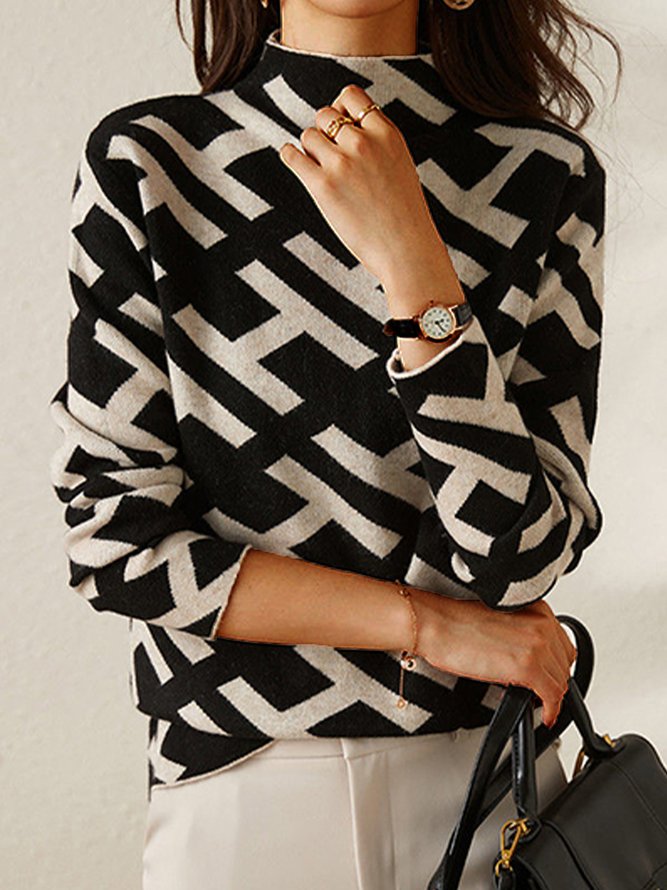 Geometric Sweater