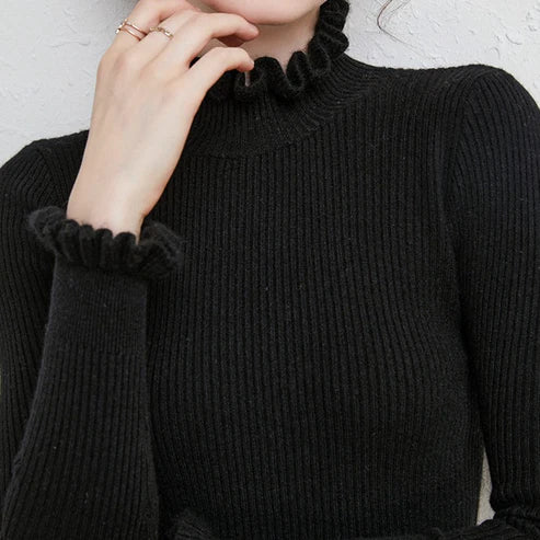 Noble & Elegant Turtle-Neck Sweater