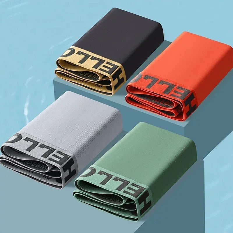 Men’s Ice Silk Breathable Boxer Briefs