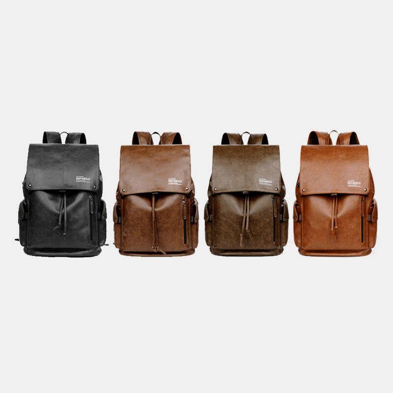 Men's Backpack with USB Charging Port