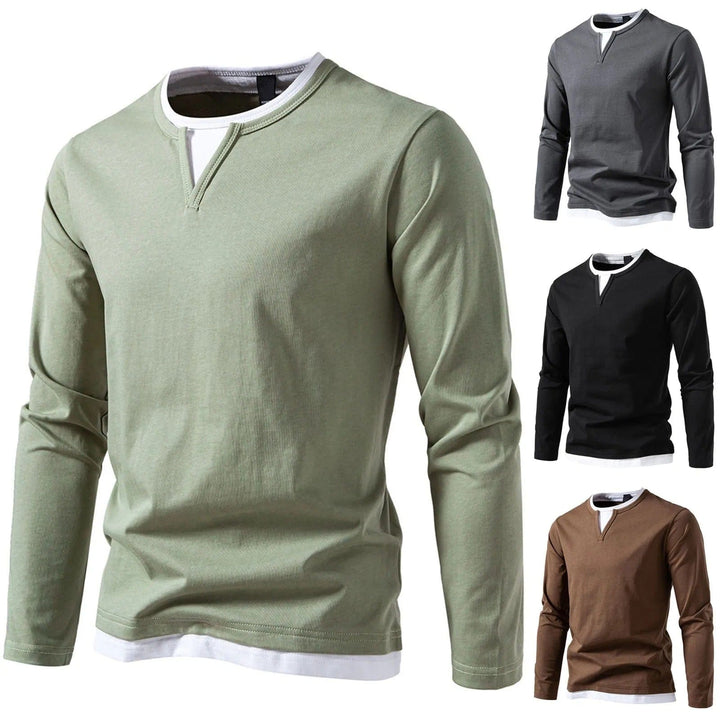 Men's Stylish Long Sleeve Shirt