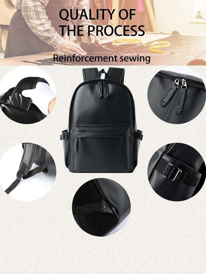 Leather Backpack for Work & Travel