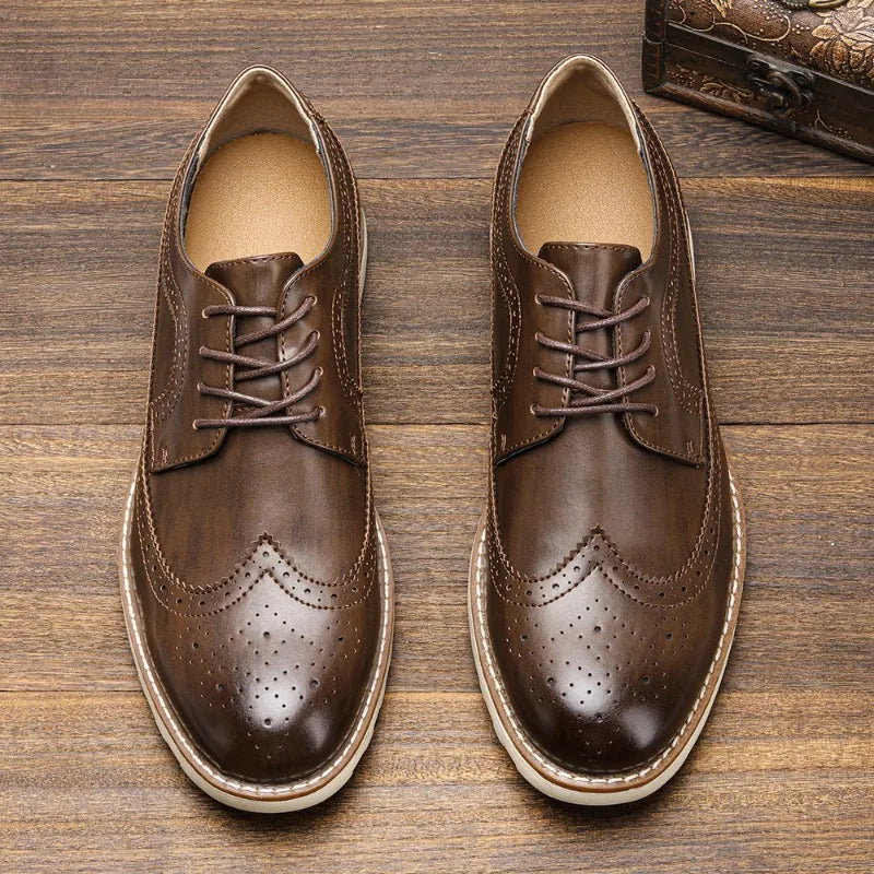 Classic Men's Leather Dress Shoes