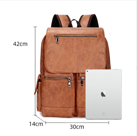 Premium Genuine Leather Backpack