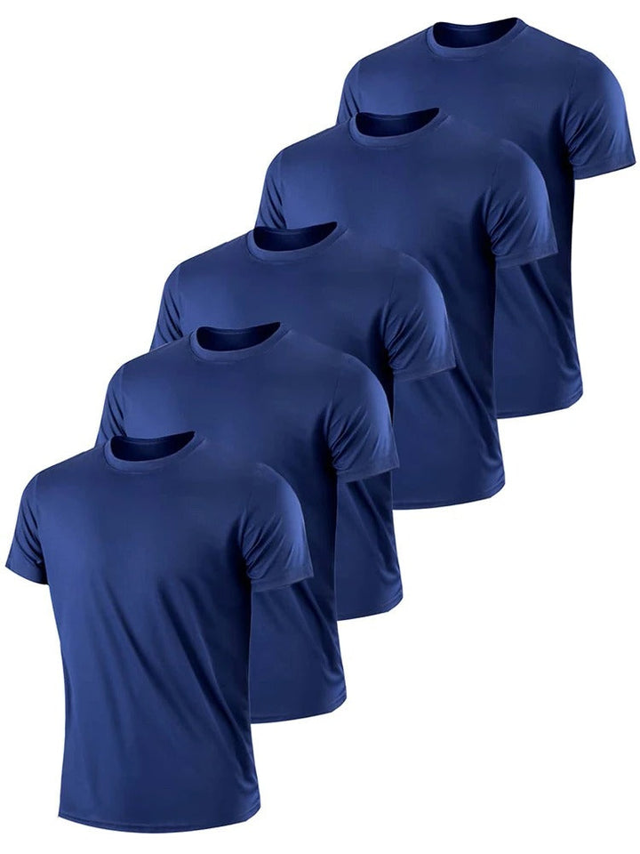 5-Pack Essential Crew Neck T-Shirts