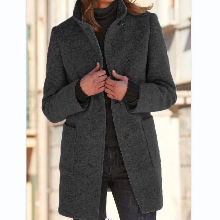 Elegant and Stylish Buttoned Coat
