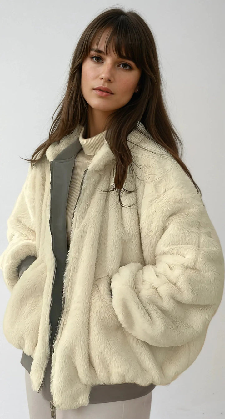 Elegant Reversible Thick Jacket