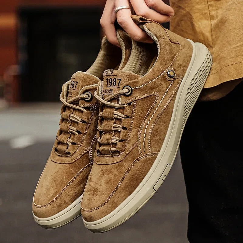 Vintage Suede Sneakers