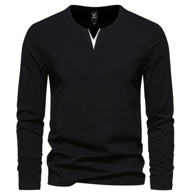 Men's Classic Henley Shirt