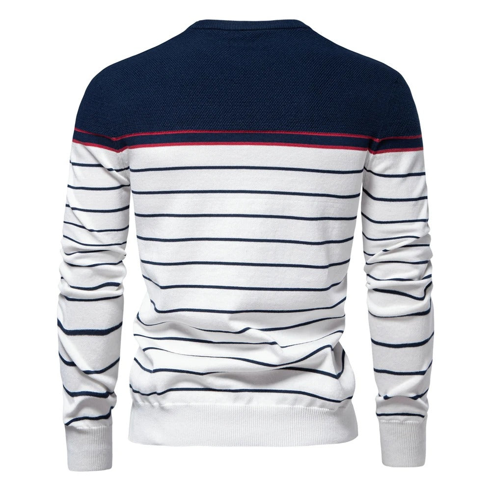 Striped Crewneck Sweater