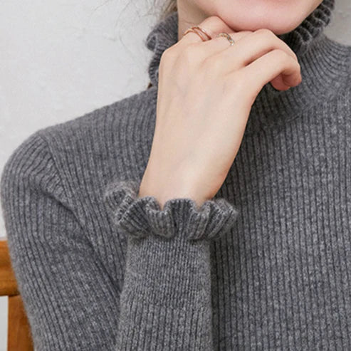 Noble & Elegant Turtle-Neck Sweater