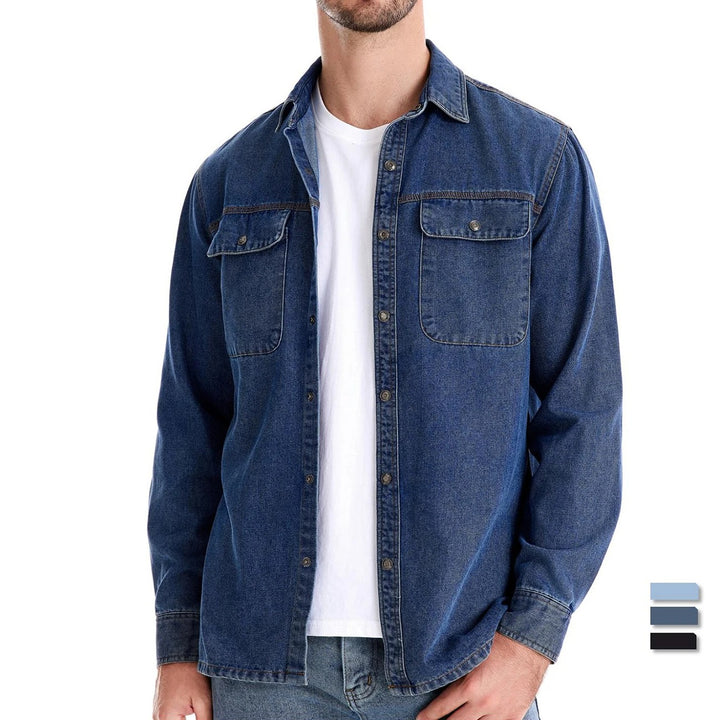 Men’s Cotton Denim Shirt
