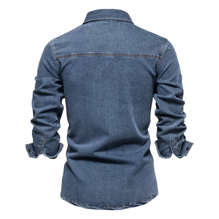 Men’s Cotton Denim Shirt