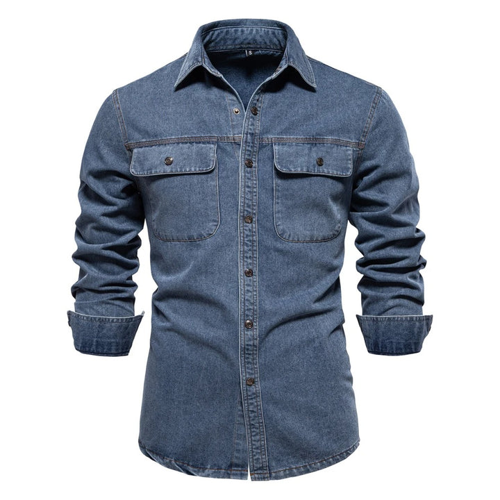 Men’s Cotton Denim Shirt