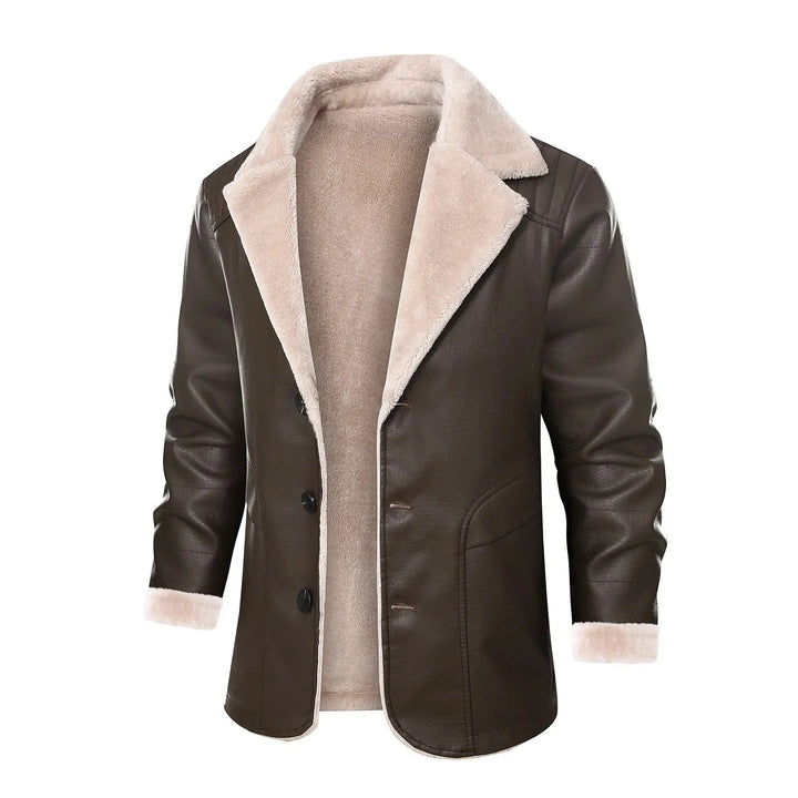 Men's Vintage Style Leather Vigilante Jacket